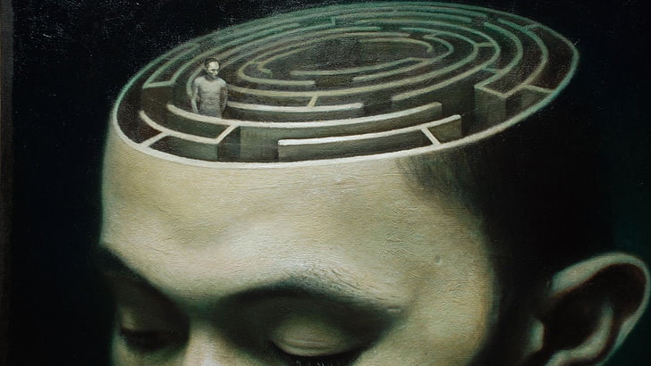 3840x2160px | free download | HD wallpaper: philosophy, mind, head ...